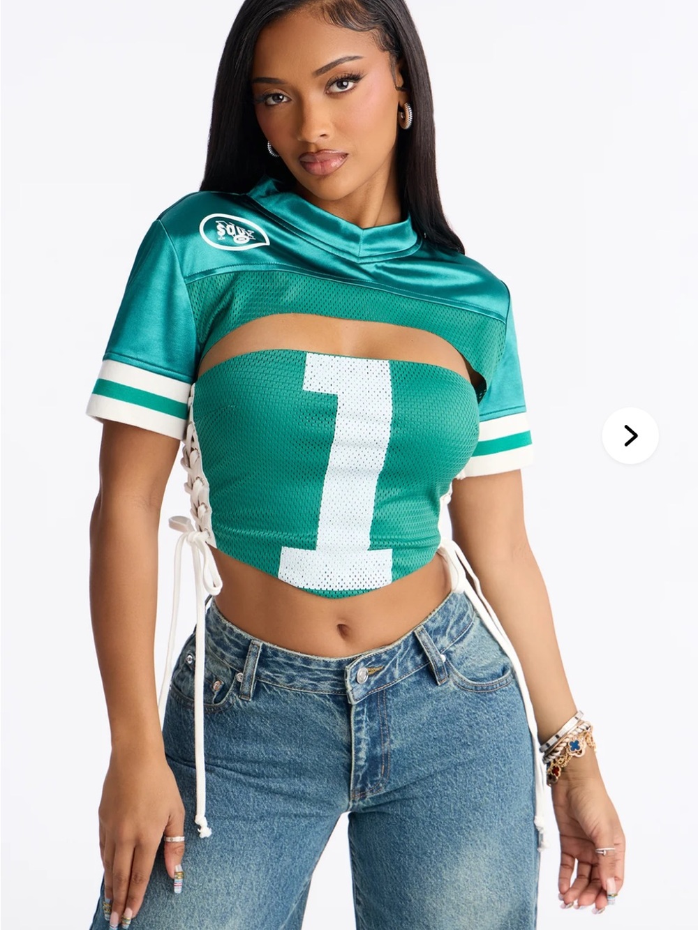Crop top jersey